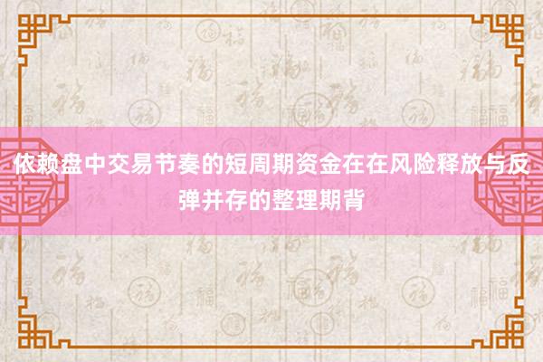 依赖盘中交易节奏的短周期资金在在风险释放与反弹并存的整理期背